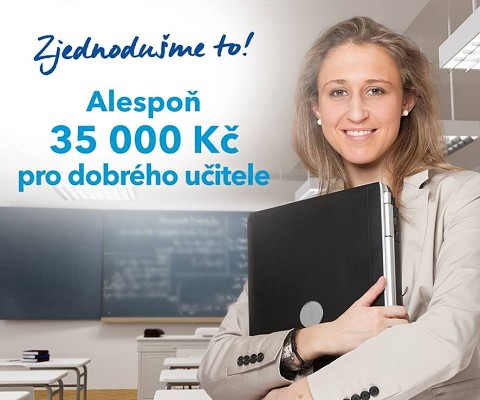 Dobrý učitel si zaslouží alespoň 35 000 Kč měsíčně