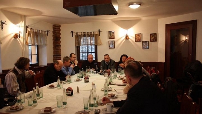 Setkání zástupců Oblastního sdružení ODS Ústí nad Labem s novináři