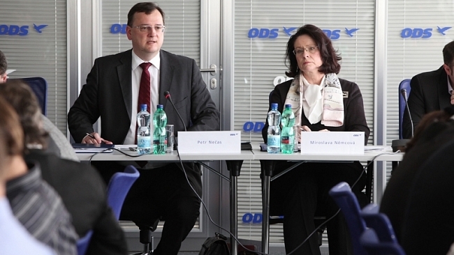 Podporujeme dosavadní kroky předsedy ODS a premiéra při jednání o stabilizaci státního rozpočtu