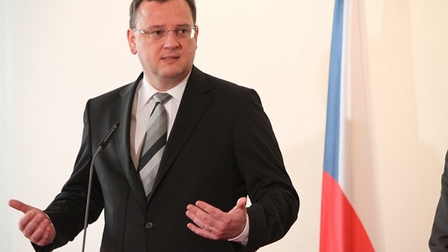 Petr Nečas k bilaterálnímu jednání se zástupci TOP 09