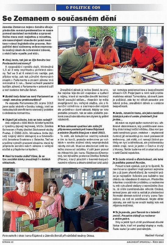 Se Zemanem o současném dění