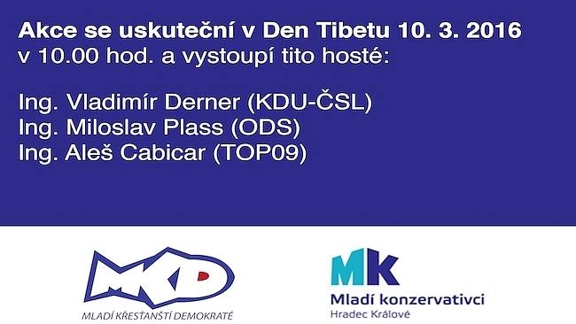 Vlajka pro Tibet na krajském úřadě zavlaje!