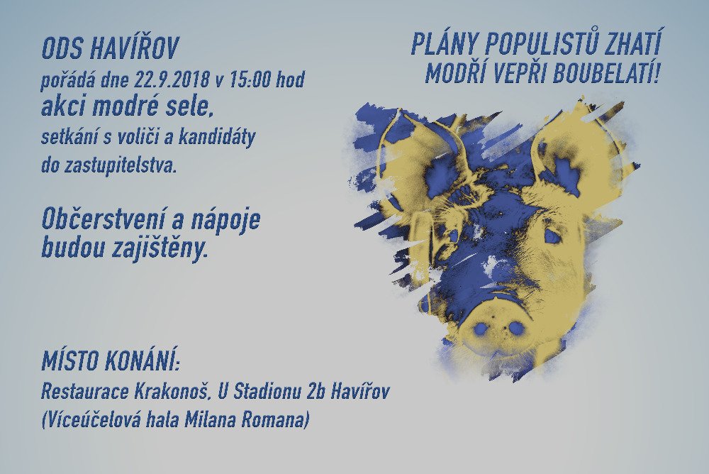 Diskusní setkání s občany - Modré sele