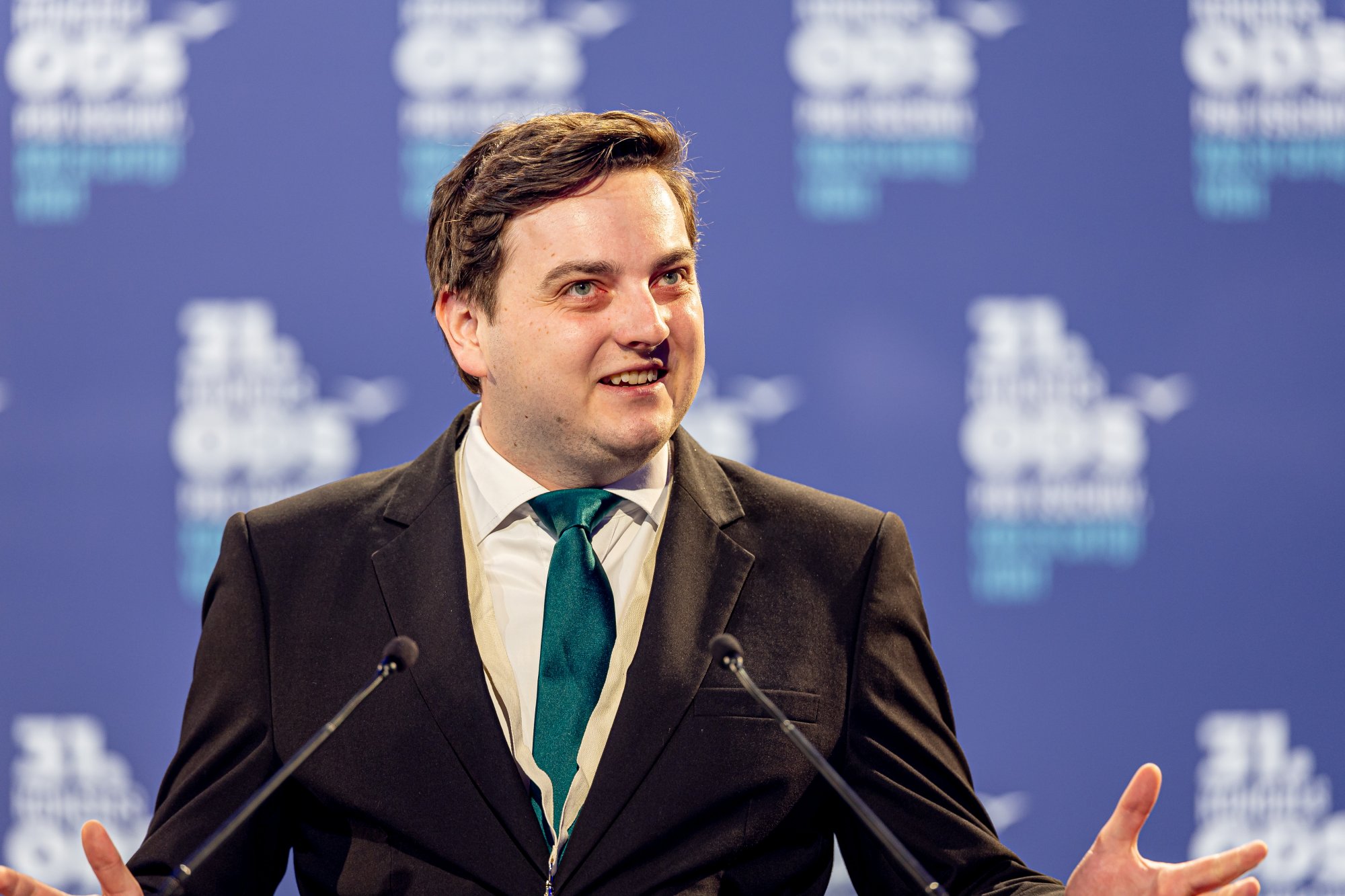 Vystoupení Tomáše Lázny v rámci politické diskuse
