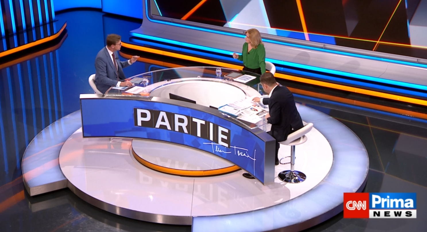 Martin Kupka: Partie CNN Prima News