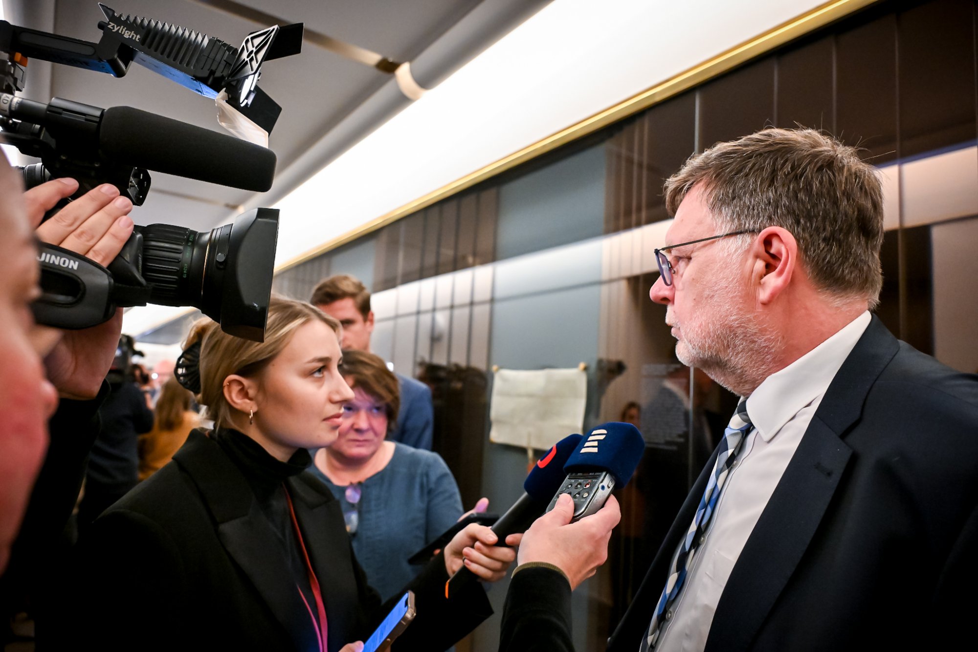 Ministr financí Zbyněk Stanjura v pořadu Dvacet minut Rádiožurnálu