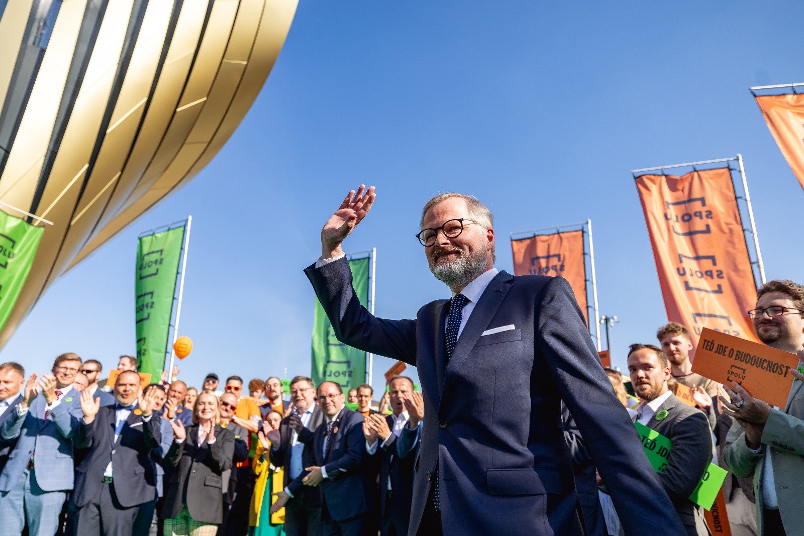 Projev Petra Fialy na zahájení předvolební roadshow SPOLU před sněmovními volbami 2025
