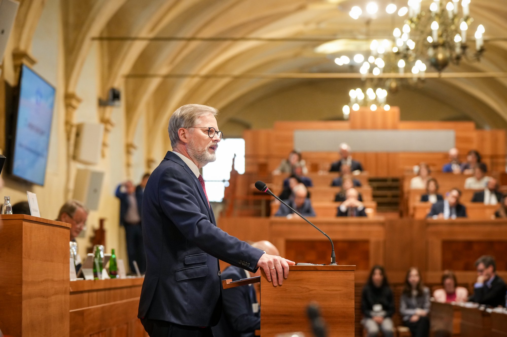 Projev premiéra Fialy na veřejném senátním slyšení „Přesun velvyslanectví ČR do Jeruzaléma“
