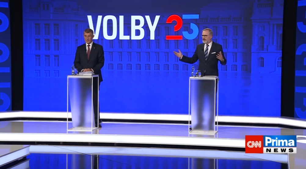 Petr Fiala v superduelu CNN Prima News: Ve volbách se bude rozhodovat o tom, zda budeme pokračovat v cestě svobody, demokracie, bezpečnosti a prosperity, nebo se vydáme na Východ