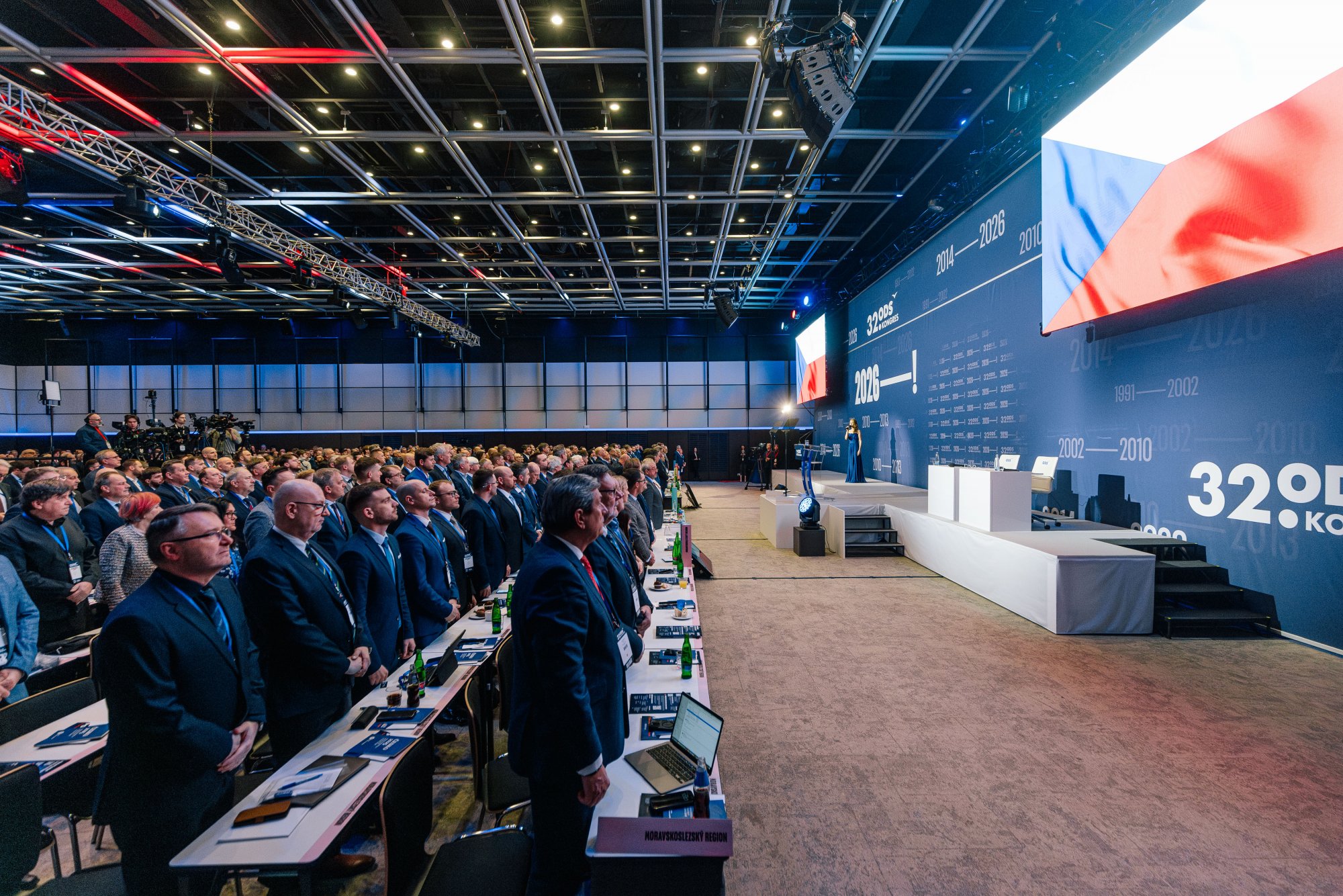 Občanská demokratická strana zahájila svůj 32. volební kongres