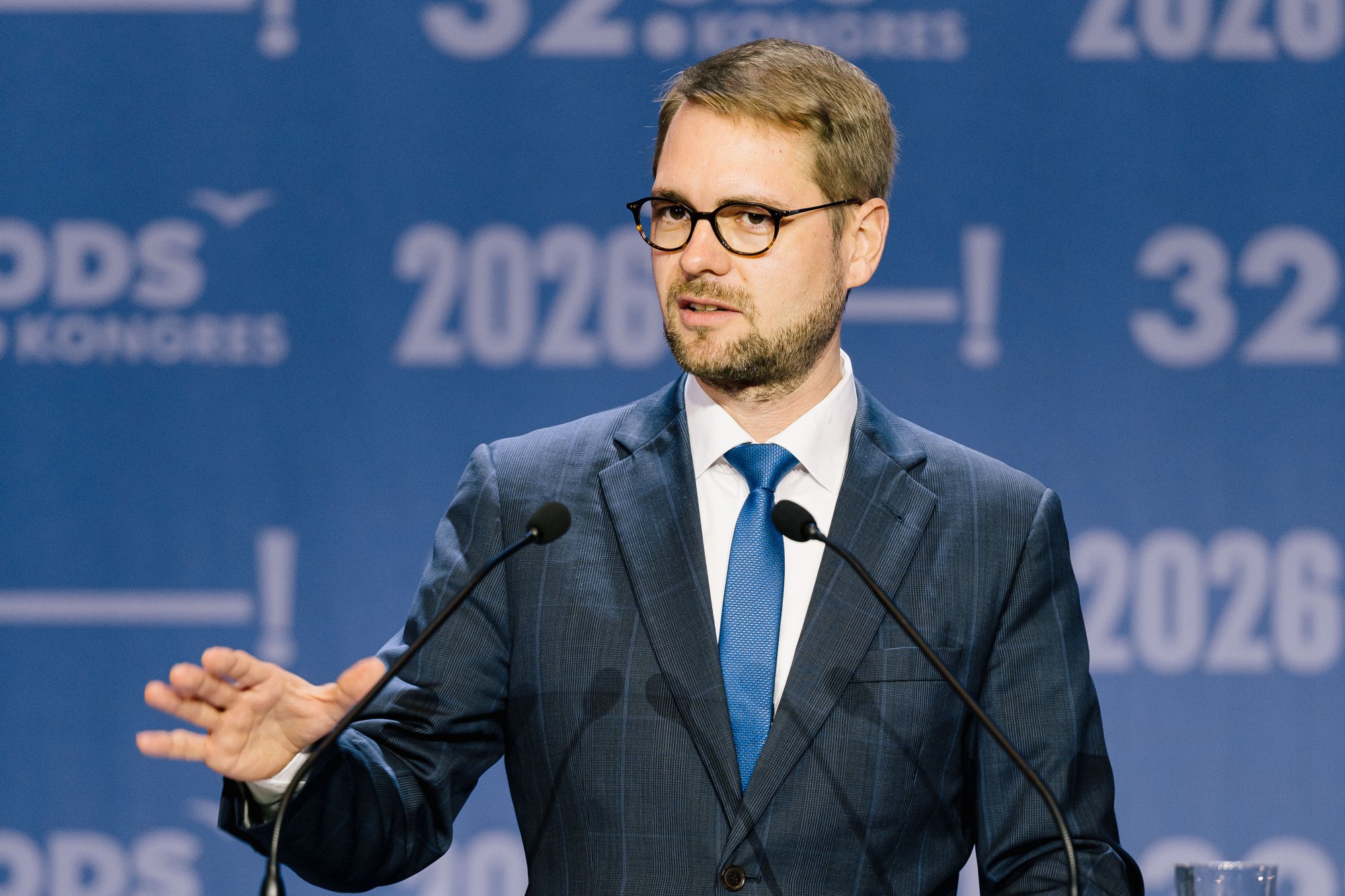 Zdravice předsedy TOP 09 Ondřeje Matěje Havla