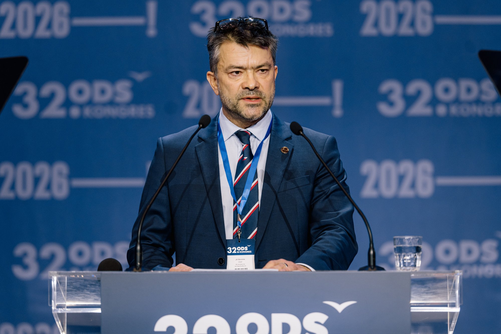 Vystoupení Jiřího Borovky v rámci politické diskuse