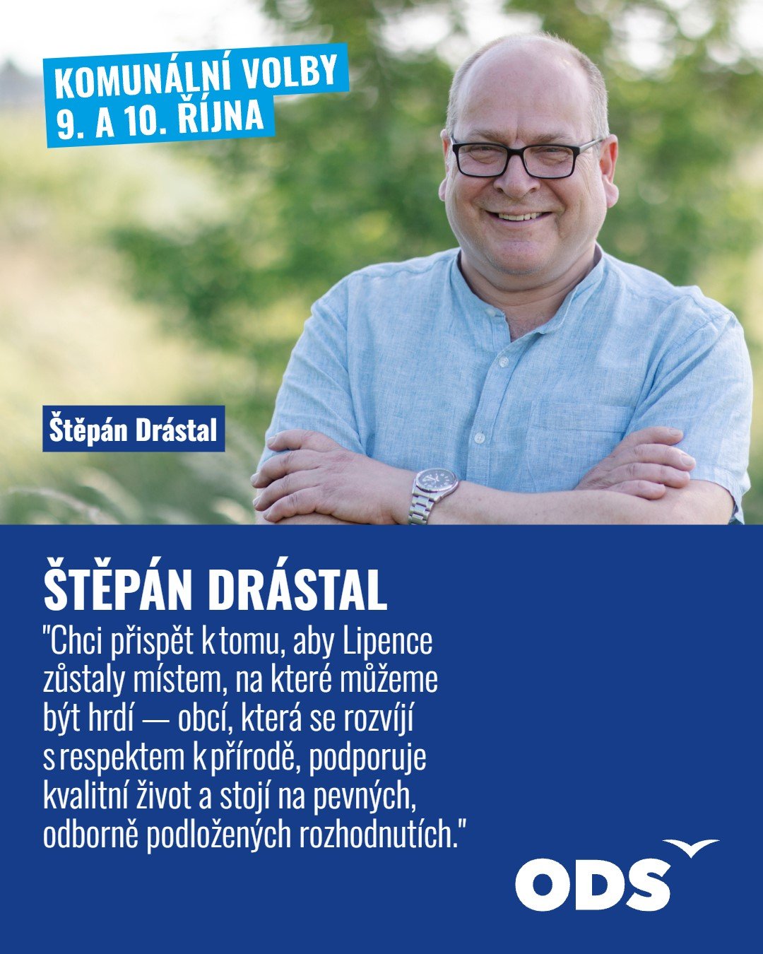 Představení kandidáta Štěpán Drástal