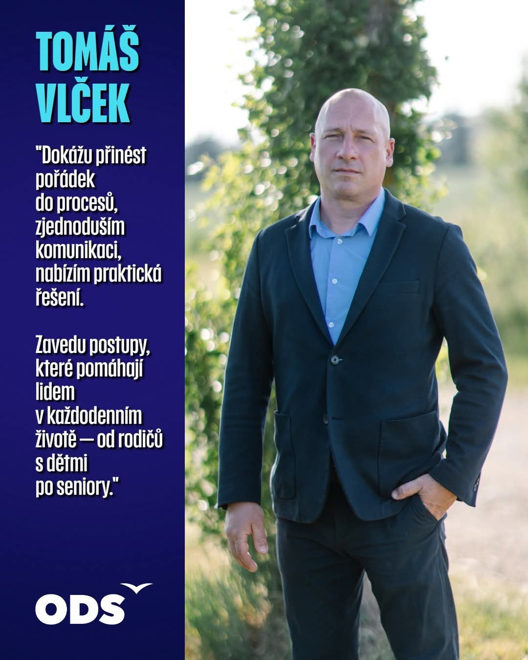 Představení kandidáta Tomáš Vlček