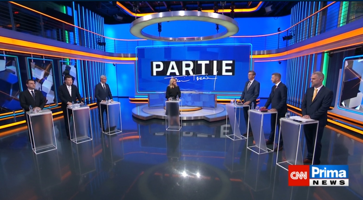 Martin Kupka: Velká debata lídrů v Partii CNN Prima News