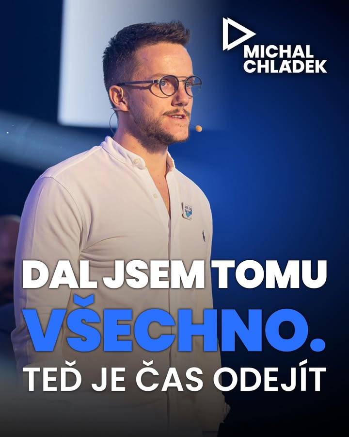 Michale, děkuji ti za tvoji dosavadní práci pro Mladá ...