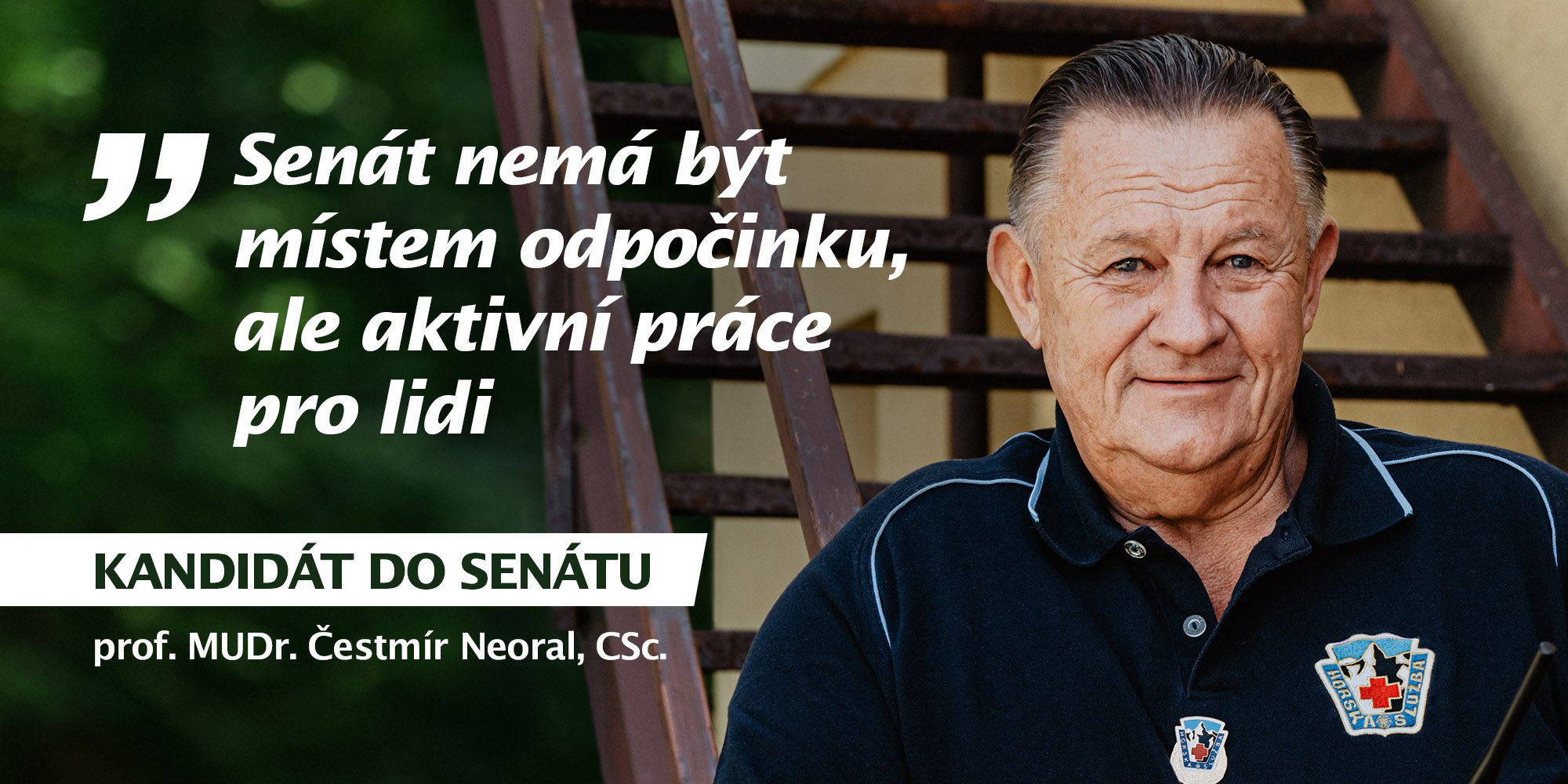 prof. Čestmír Neoral do Senátu