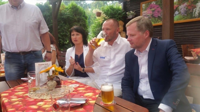Návštěva předsedy ODS Petra Fialy v Moravskoslezském kraji