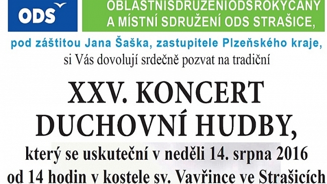 XXV. KONCERT DUCHOVNÍ HUDBY