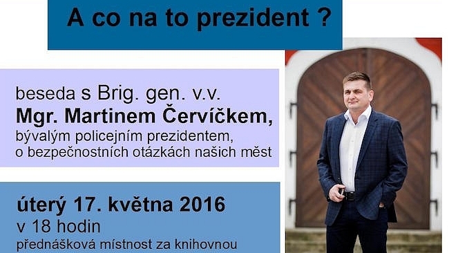 Beseda s Martinem Červíčkem "A co na to prezident?"