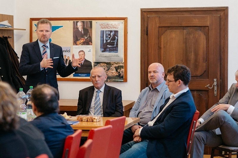 Jarní tour Petr Fialy pokračuje v Českém Krumlově