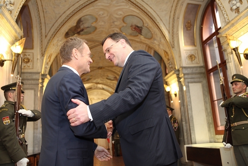 V Praze se koná summit Visegrádské skupiny.