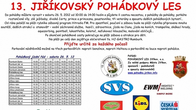 13. Jiříkovský pohádkový les