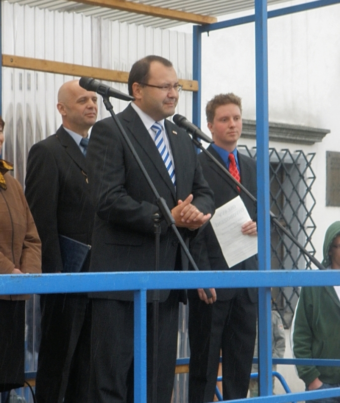 Oslavy osvobození v Sušici navštívil ministr JUDr. Jiří Pospíšil