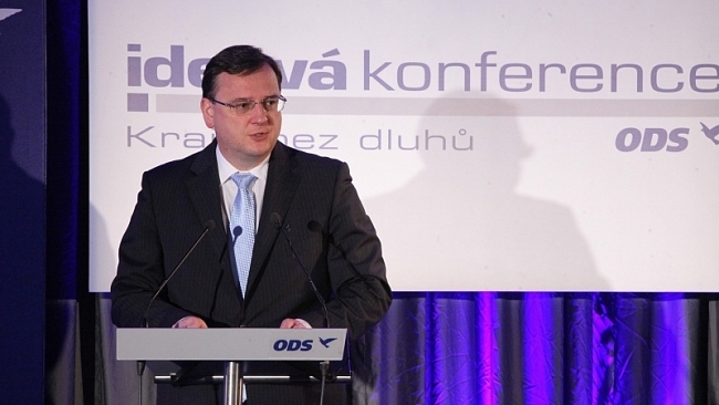 Projev premiéra a předsedy ODS na ideové konferenci Kraje bez dluhů