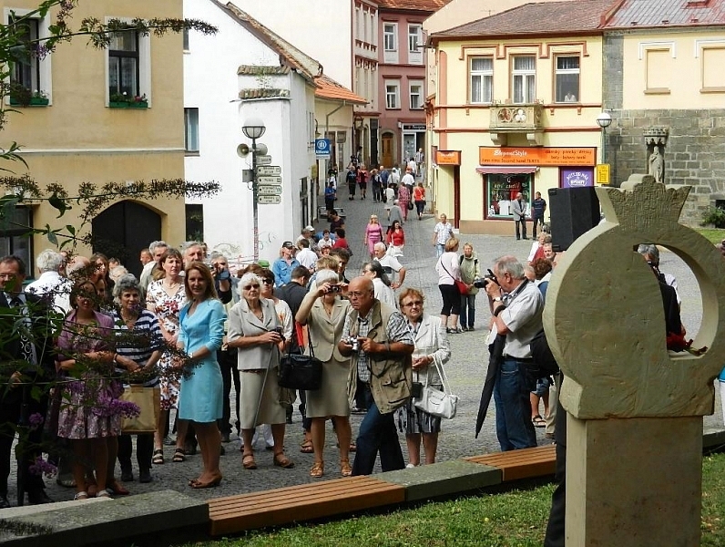Magda Křivanová přivítala v Hlinsku Miroslavu Němcovou