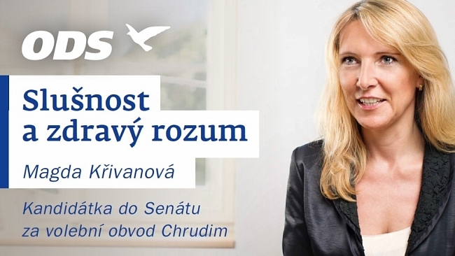 Magda Křivanová je pro senátní volby jedničkou