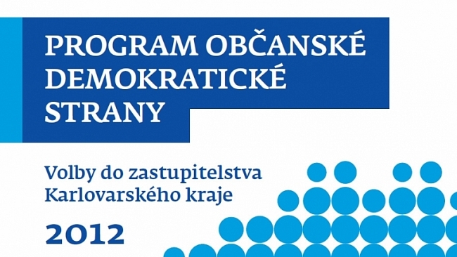 ODS představila svůj program pro krajské volby