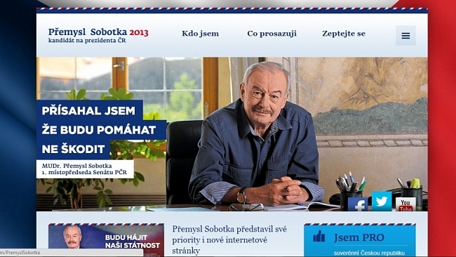 Ptejte se Přemysla Sobotky online na novém webu