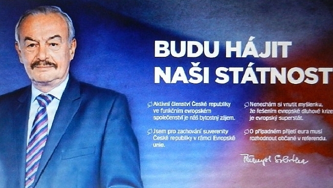 Prezidentský kandidát v Pardubicích