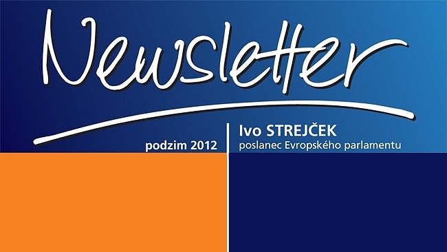 Newsletter poslance Evropského parlamentu