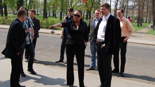 Místopředseda ODS Jiří Pospíšil navštívil Ústecko