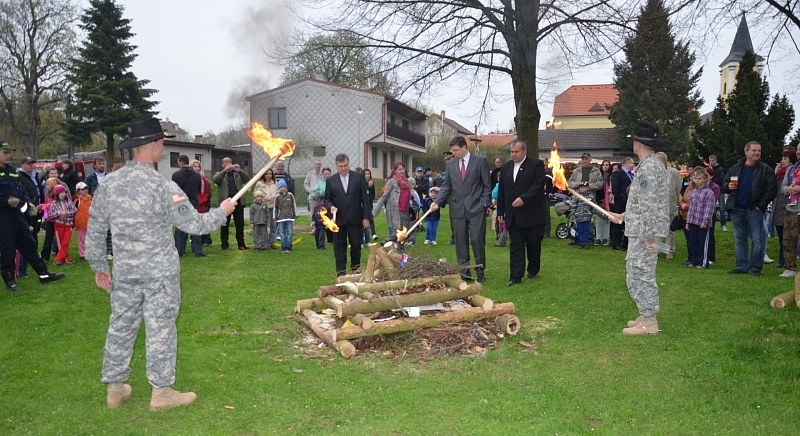 Oslavy osvobození v Hostouni a Bělé n. Radbuzou