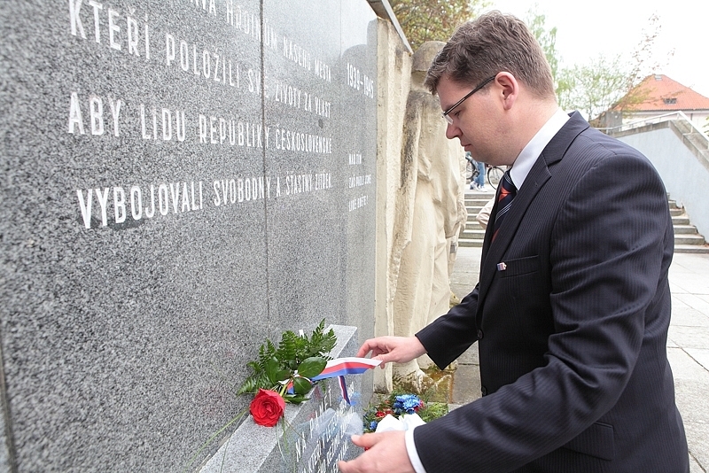Jiří Pospíšil na letošních " Oslavách osvobození " v Sušici