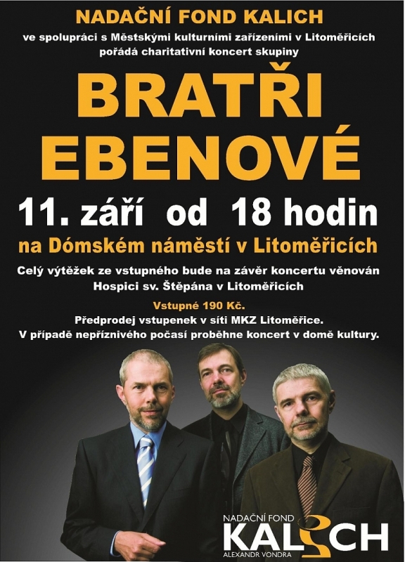 PO HRADIŠŤANU VYSTOUPÍ NA DÓMU BRATŘI EBENOVÉ