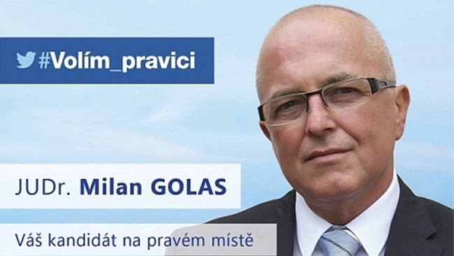 Kampaň v plném proudu - Milan Golas, nová tvář ODS a jeden z mála kandidujících advokátů 