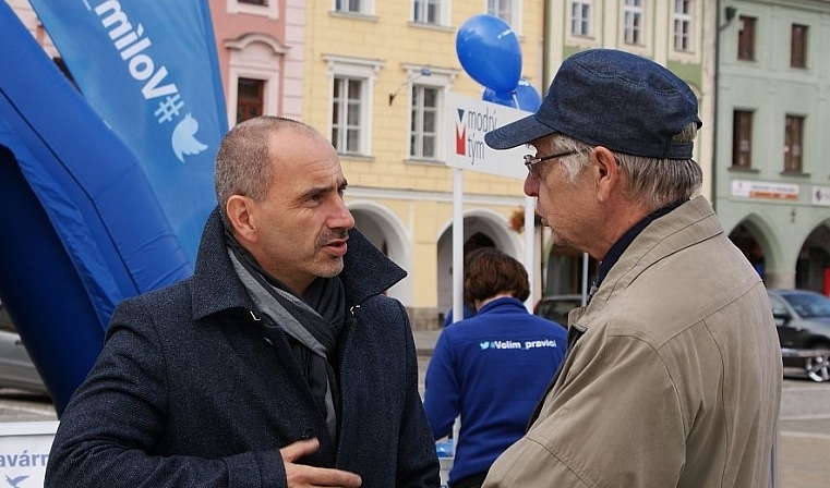 Volební kavárna ODS v Českých Budějovicích