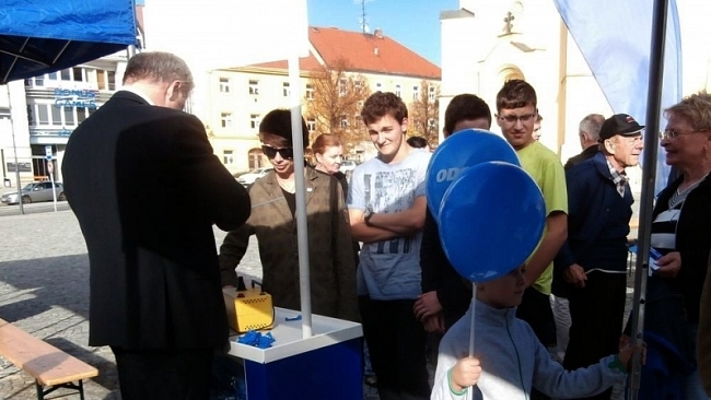 Reportáž z mítinku ODS 22. 10. 2013 v Příbrami