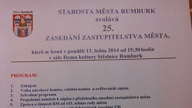 Vyjádření MS ODS Rumburk k návrhu odvolání starosty a místostarosty města Rumburku