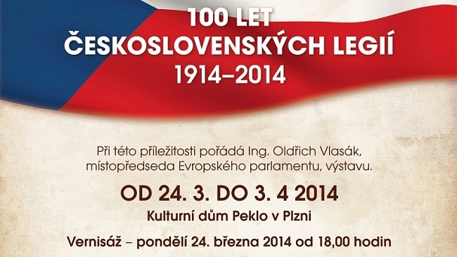 Výstava k 100. výročí Československých legií v Plzni

