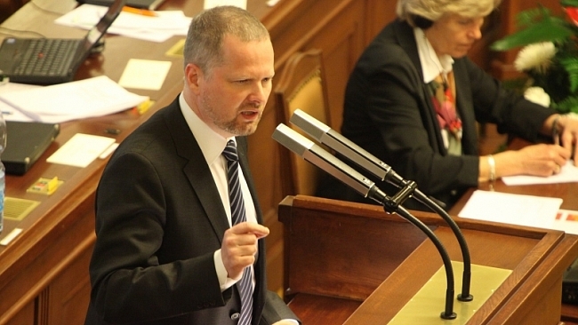 ODS vládu Bohuslava Sobotky nepodpoří (projev ve Sněmovně)