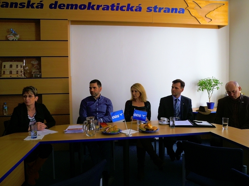 Tisková konference Regionálního sdružení ODS Pardubického kraje