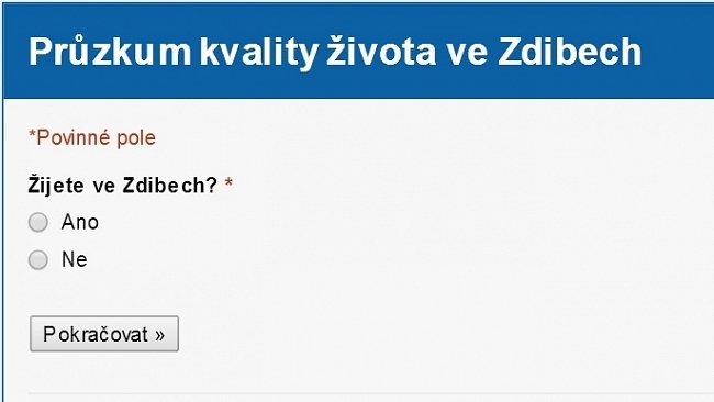 Podělte se s námi o Váš pohled na život ve Zdibech