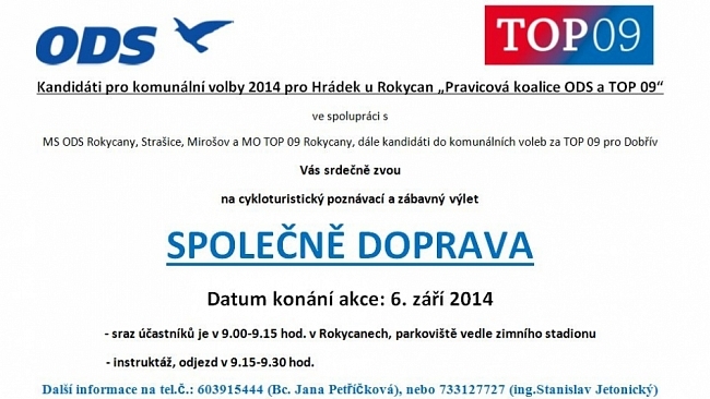 SPOLEČNĚ DOPRAVA