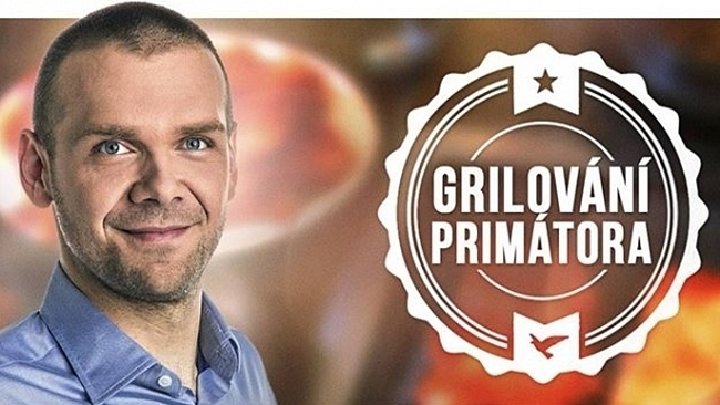 Grilování primátora se starostou Lumírem