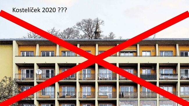 Kostelíček - zabraňme výstavbě bytovek v okolí!